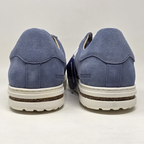 Birkenstock Bend Low Soft Blue Suede Leather Regular Width Men's Size US 12 New - Picture 5 of 12